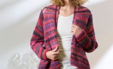 Drape Front Cardigan Free Knit Pattern
