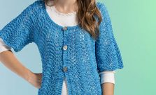 Free Waves Cardi Knit Pattern