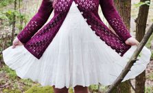 Krydda Free Lace Cardigan Knitting Pattern