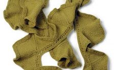 Laure Ruffled Scarf Knitting Pattern