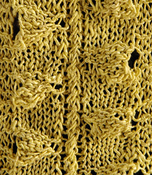 Legume Pod Stitch Scarf Knitting Pattern Free