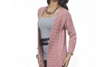Long & Lean Cardi Free Knit Pattern