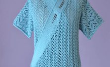 Long lace wrap cardi