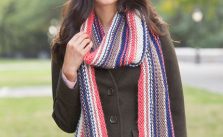 Market Square Striped Scarf