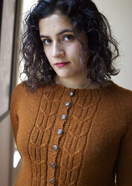 Minetta Cardigan Free Knit Pattern