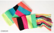 Mood Scarf – Garter stitch knit pattern