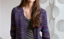 Moon Shadows Cardigan Free Knitting Pattern