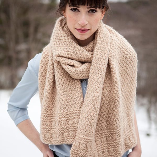 Navarra Free Pattern Scarf Knitting