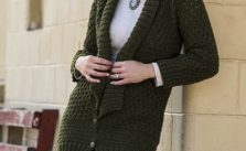 On the Catwalk Cardigan Free Knit Pattern