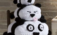 Panda Stack Free Pillow Stack Knitting Pattern