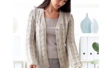 Patons Lace and Cable Cardigan
