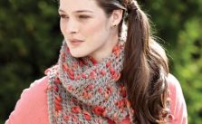 Patons Mesh Lace Scarf Free Knitting Pattern