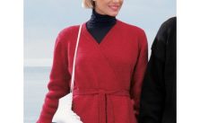 Patons Women’s Wrapover Free Easy Women’s Cardigan Knit Pattern