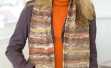 Pocket Scarf Free Knit Pattern