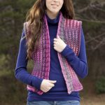 Poetry in Motion Vest Free Knitting Pattern