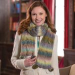 Reversible Cable Scarf Free Knitting Pattern