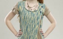 Sailboat Askew Vest Free Knitting Pattern
