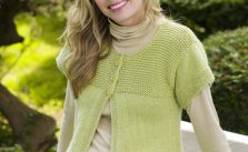 Simple Spring Swing Cardigan Free Knit Pattern