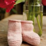 Snowbaby Bootees Free Knitting Pattern