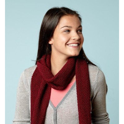 Super Scarf Free Caron Knit Pattern