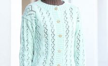 Swirling River Cardigan Free Knit Pattern