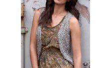 Tahki Yarns Clinton Vest Free Knitting Pattern