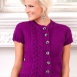 Topside Cardi Free Intermediate Women's Knit Pattern