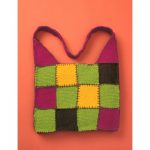 Patons Felted & Knit Patchwork Bag