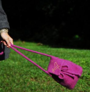 A little bird told me felted handbag free knit pattern