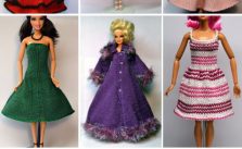 Amazing Barbie Clothes to Knit for Free