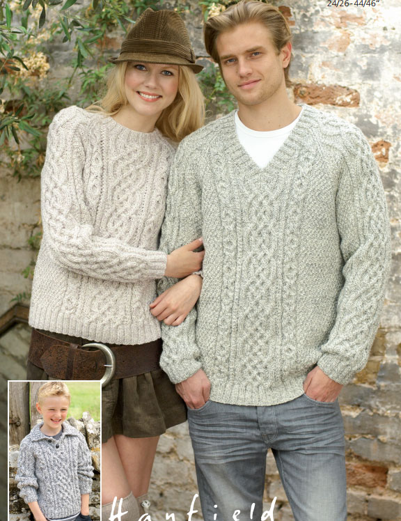 Amazing Aran Sweaters Free Knitting Pattern