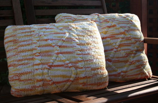 Autumn-Cushions-Free-Cabled-Knitting-Pattern