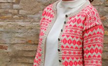 Azalea – classic colourwork cardigan pattern