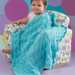 Baby Waves Blanket Free Knitting Pattern