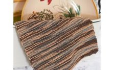 Back to Basics Dishcloth Free Beginner Knit Pattern