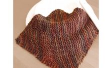 Basic Knit Dishcloth Bias Garter Stitch