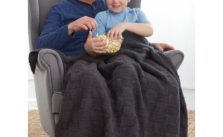 Basketweave Afghan Free Beginner Knit Pattern