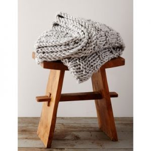 Bernat Woven Look Free Beginner Afghan Knit Pattern