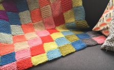 Blanket for Calais Free Knitting Pattern