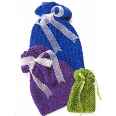 Caron Knit Gift Bags