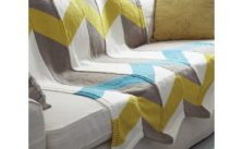 Color Pop Chevron Blanket Free Knitting Pattern