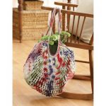 Cream Market Bag Free Knitting Pattern