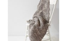 Cushy Garter Blanket Free Beginner Knit Pattern