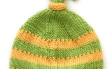 Cutie hat for cutest babies and toddlers free knit pattern