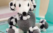 Dominique Pomp-a-Poodle Free Dog Toy Knit Pattern