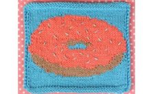 Donut Dishcloth Free Intermediate Knit Pattern