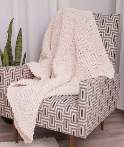 Heavenly Throw Free Knitting Pattern
