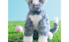 Katie the Kitty Free Intermediate Child’s Toy Knit Pattern