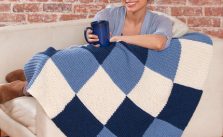 Knit Lapghan Free Knitting Pattern