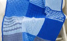 Knit Sampler Afghan Free Knitting Pattern